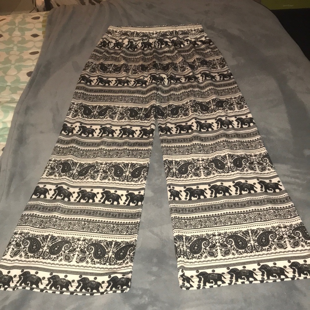 Black & White Pants
